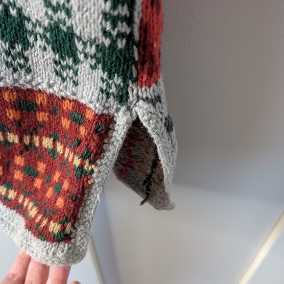 😃Van Heusen hand knitted long line vest sz M - Picture 5 of 8